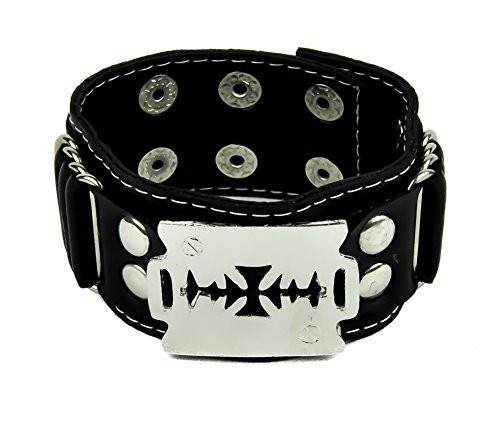 Razor Blade Suicide Wristband Halloween Bracelet