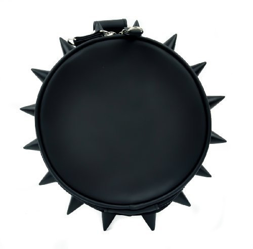 Black Spike Wristlet Handbag Purse