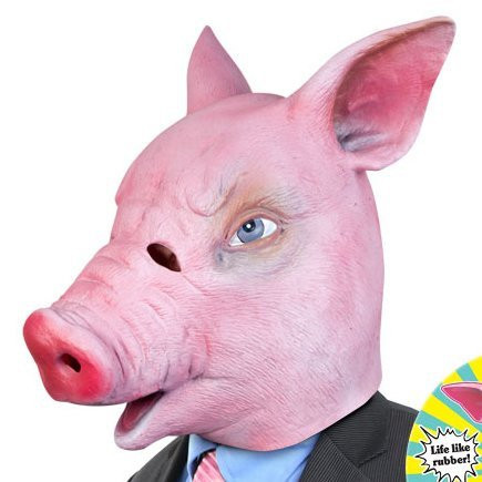 Creepy Pig Mask Gothic Fetish Halloween Cosplay Nin Rozz Williams Shadow Project