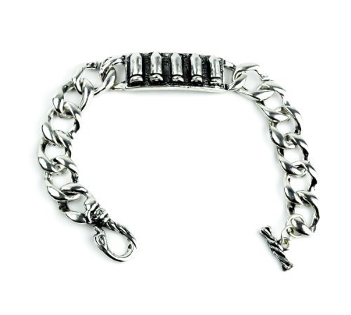 Deadly Bullet Metal Bracelet Jewelry
