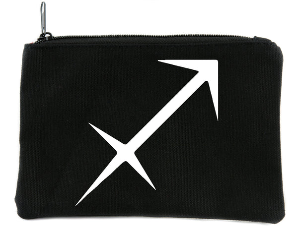 Zodiac Sagittarius Sign Cosmetic Makeup Bag Pouch Astrology Horoscope The Archer