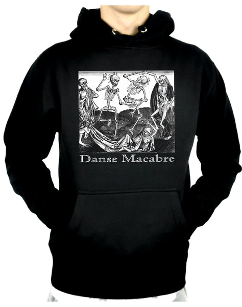 The Dance Of Death Danse Macabre Pullover Hoodie Sweatshirt Skeletons