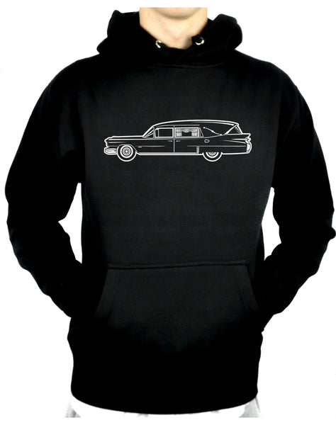 Hearse Funeral Car Pullover Hoodie Sweatshirt