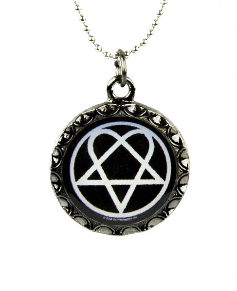 HIM Heartagram Necklace Gothic Jewelry