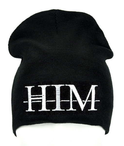 HIM Doom Metal Beanie Occult Clothing Knit Cap