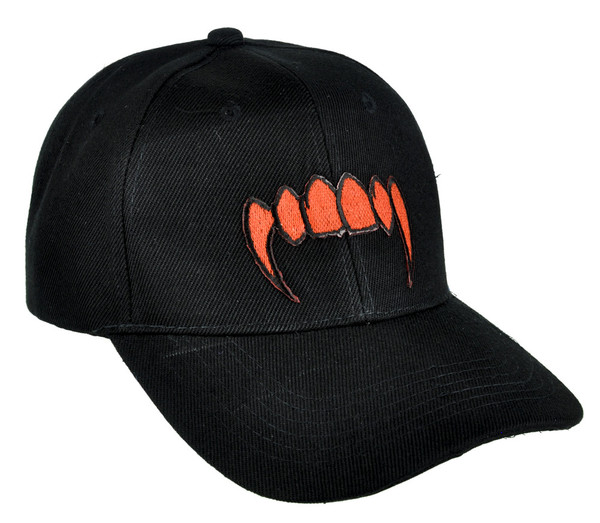 Bloody Red Vampire Fangs Hat Baseball Cap True Blood