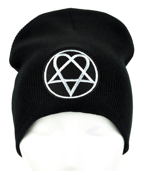 HIM Heartagram Beanie Occult Clothing Knit Cap