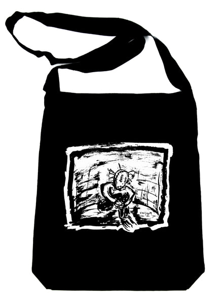 Sad & Lonely Depressed Ragdoll Crossbody Sling Bag Occult