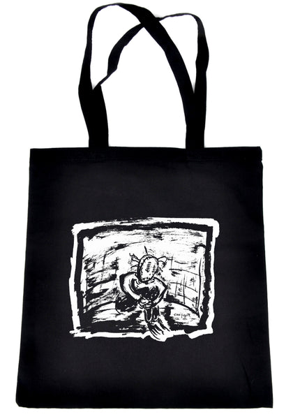 Sad & Lonely Depressed Ragdoll Tote Book Bag Occult Handbag