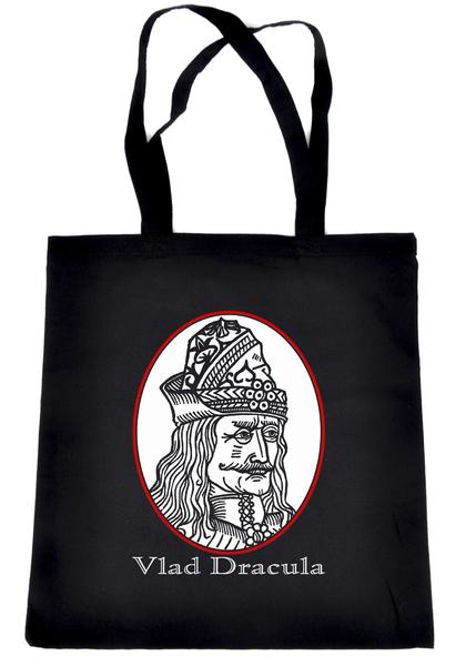 Vlad Dracula The Impaler Tote Bag Book Handbag Vampire