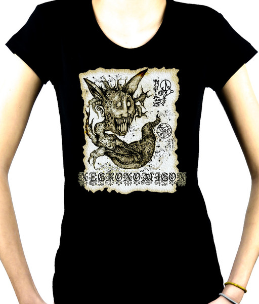 Necronomicon Demon Women's Babydoll Shirt Book of the Dead