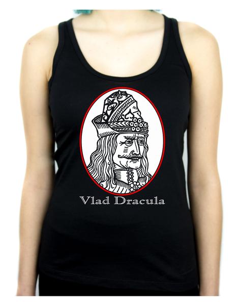 Vlad Dracula The Impaler Racer Back Tank Top Shirt Vampire