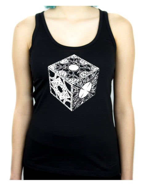 Puzzle Box Women's Racer Back Tank Top Shirt Hellraiser Pinhead